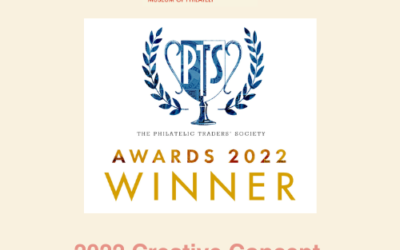 The Rowland Hill Medal Awarded 2022 Creative Concept by PTS